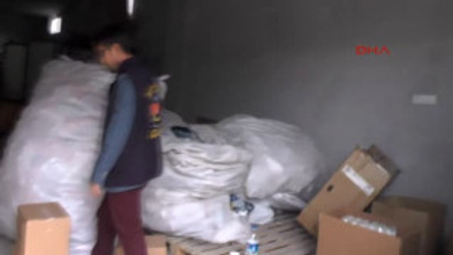Adana'da Tonlarca Sahte Deterjan ve Şampuan Ele Geçirildi