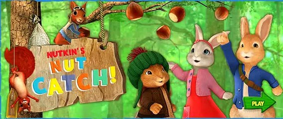 Peter Rabbit Full Game Episode 1 - Peter Rabbit Games - Nutkins Nut Catch! - Nick Jr