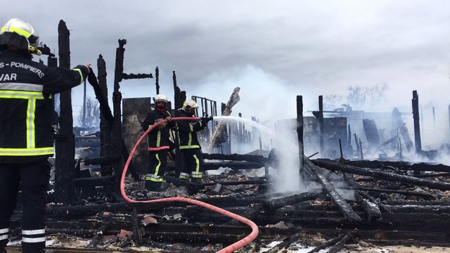 Le restaurant Manoah Beach sur la plage de Pampelonne ravagé par un incendie