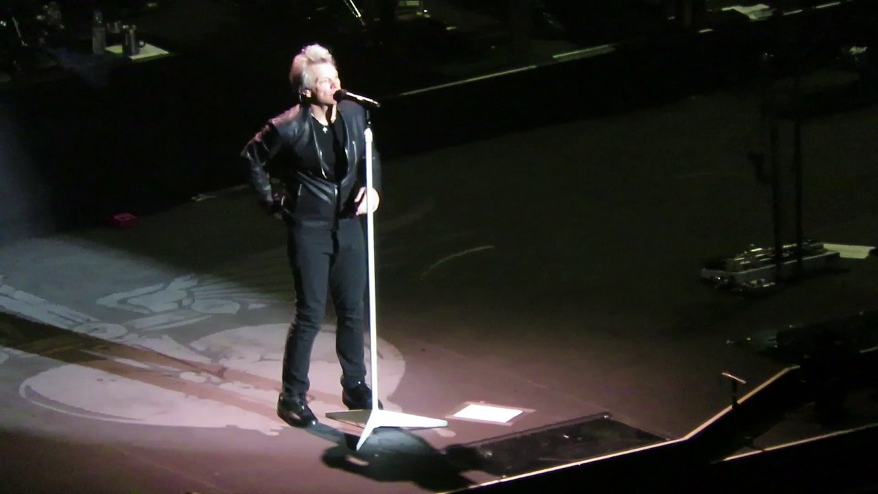 Bon Jovi performs 'God Bless This Mess' Memphis Mar 16 2017