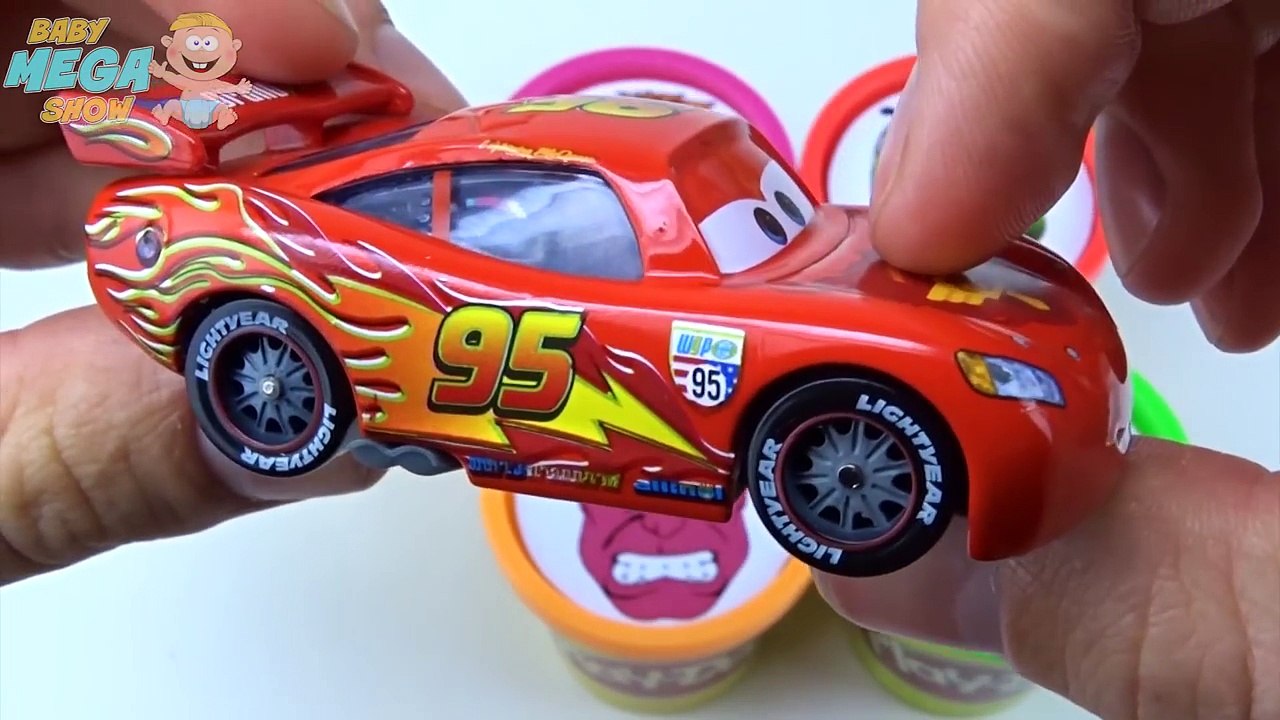 Сups Stacking Toys Play Doh Clay Talking Tom Cars McQueen Masha Paw Patrol LEARN COLORS