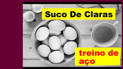 Suco de Claras Para que Serve?