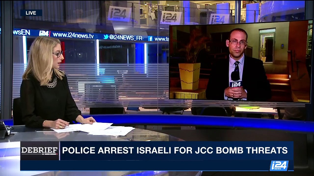 DEBRIEF | Police arrest Israeli for JCC bomb threats | Thursday, March 23rd 2017