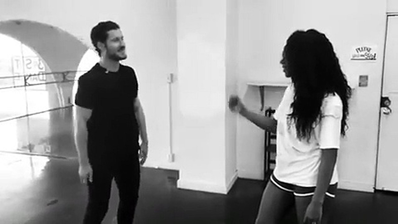 Normani Kordei Teaches Val ‘Work From Home’ Dance At ‘DWTS’