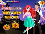 Mermaid Ariel & Prince Eric as Suicide Squad Harley Quinn & Evil Joker Halloween Costume G