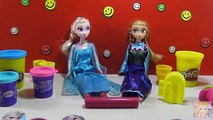 Play Doh - Disney Frozen Elsa Anna Playdough Magic Swirl Ice Cream Shoppe Barbie Doll Epis