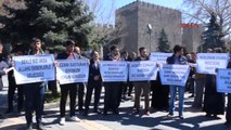 Kayseri'de Sp'lilerden Israil'e 'Ezan Yasağı' Protestosu