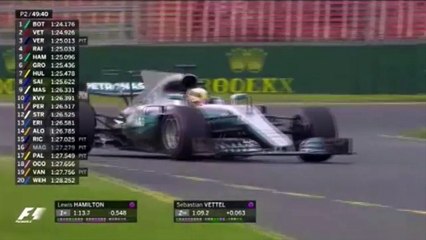 Formule 1 / Australie : Lewis Hamilton était pressé !