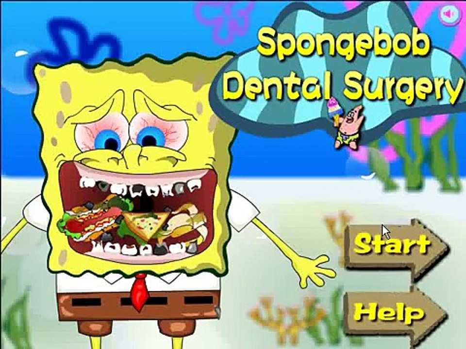 SpongeBob Dental Surgery simulator Game - Doctor games for kids