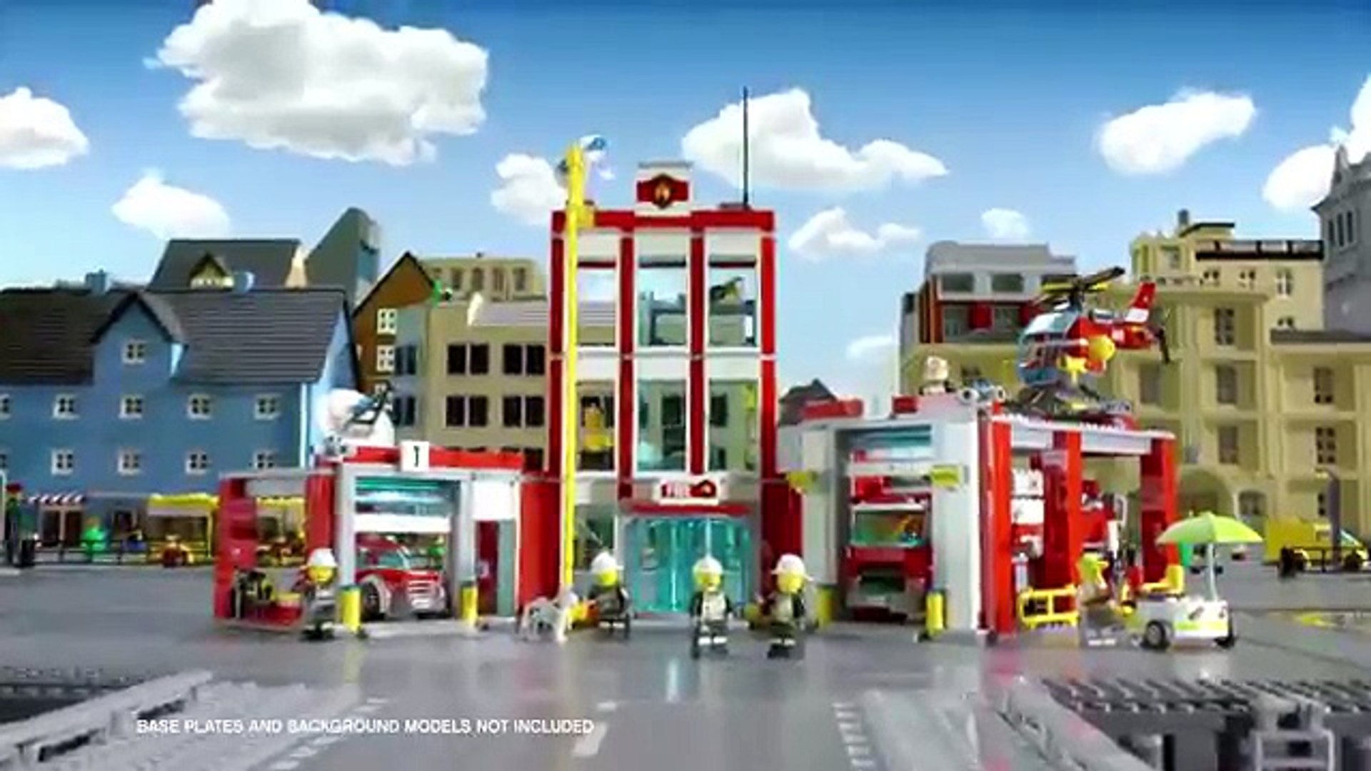 lego city fire fire station 60110