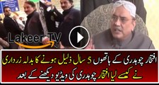 Asif Zardari is Bashing on Iftikhar Muhammad Chaudhry