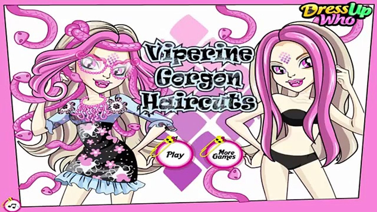 Для Игры стрижки Дети viperine горгоны
