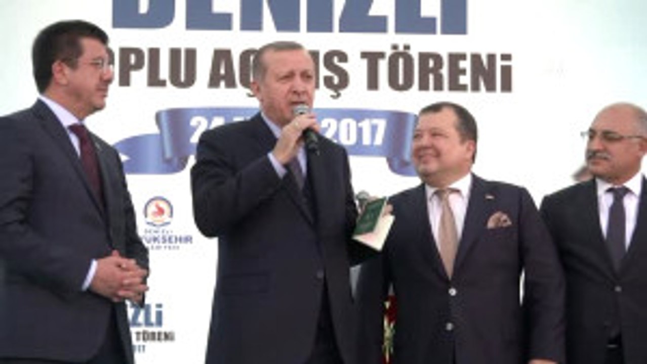 Cumhurbaşkanı Erdoğan - Toplu Açılış Töreni