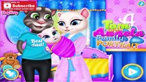 Tom And Angela Family Portrait - Talking Tom and Talking Angela New Games for kids
