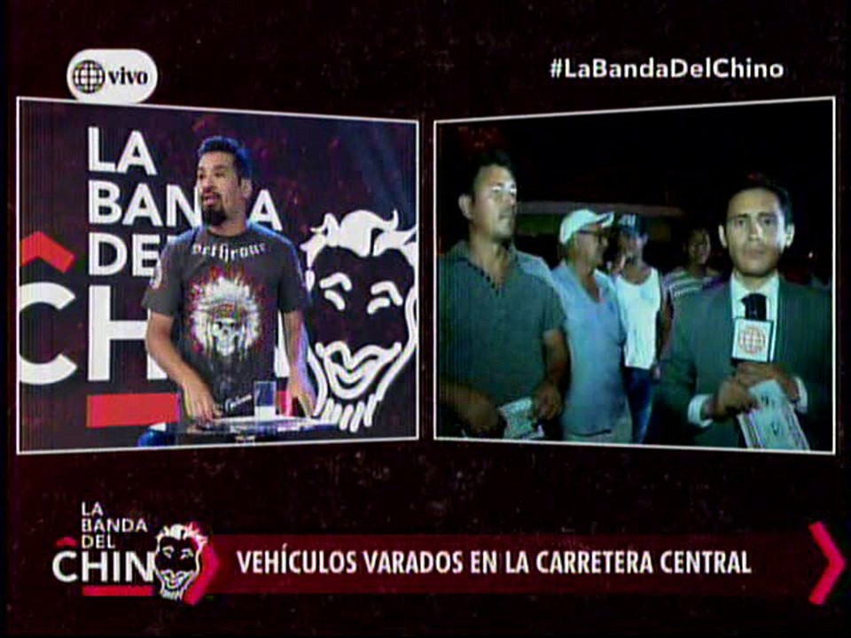 Nota - Vehiculos varados en la carretera central 2