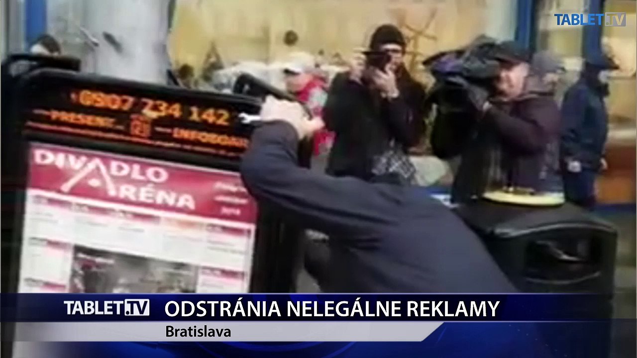 Bratislava už dostala 127 povolení na odstránenie nelegálnej reklamy