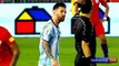 MESSI insulta a los árbitros del Argentina vs Chile y no es expulsado
