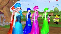 Frozen Elsa Singing Hokey Pokey | If You Are Happy And You Know It Nursery Rhymes for Chil