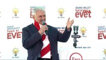 Burdur Başbakan Yıldırım Burdur'da Halka Hitap Etti -1