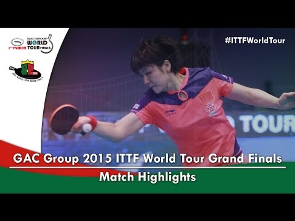 2015 World Tour Grand Finals Highlights: JEON Jihee vs CHEN Meng (1/2)
