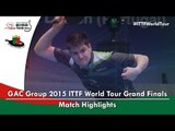 2015 World Tour Grand Finals Highlights: MIZUTANI Jun vs OVTCHAROV Dimitrij (R16)