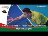 2015 World Tour Grand Finals Highlights: FAN Zhendong vs XU Xin (1/2)