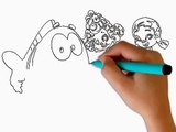Drawing Tutorial for Kids George Birthday Party Coloring book Kids Fun Arts - Kiddie Toys