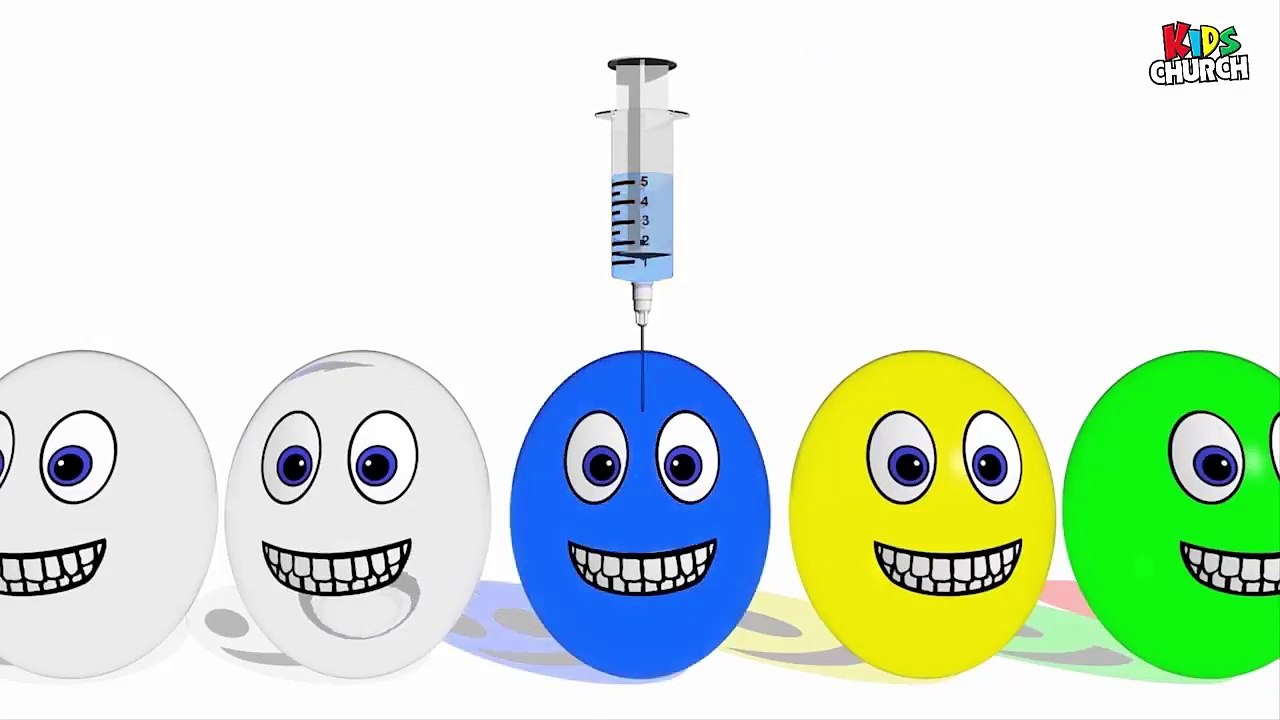 Learn Colors With Surprise Eggs For Kids - Learning Colours For Children - Learn Video For Kid