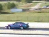 Mustang saleen vs jaguar run