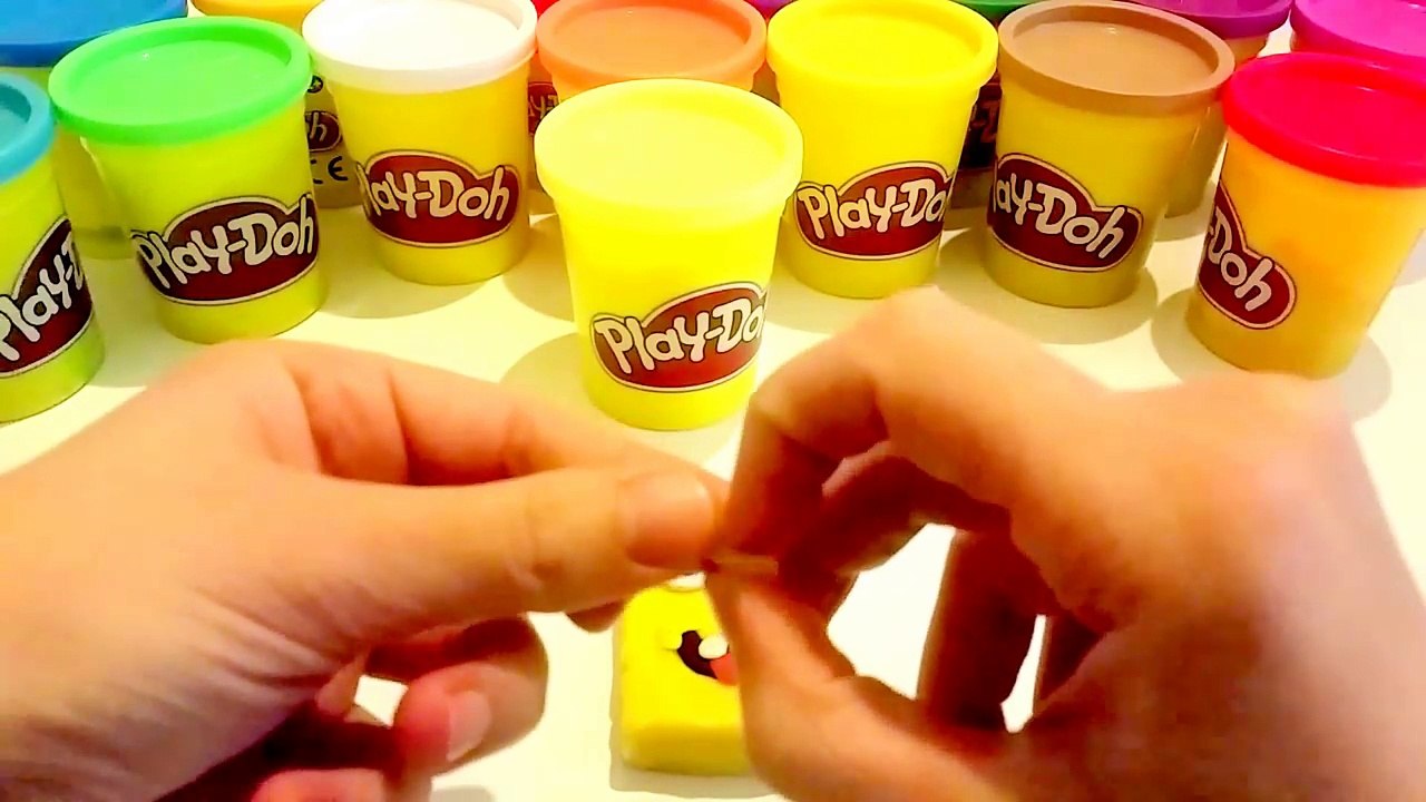 Spongebob Patrick Play doh STOP MOTION playdo video