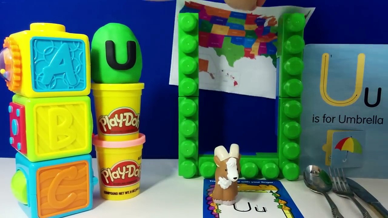 The Letter U Surprise Egg U is for Utensils Urial United States