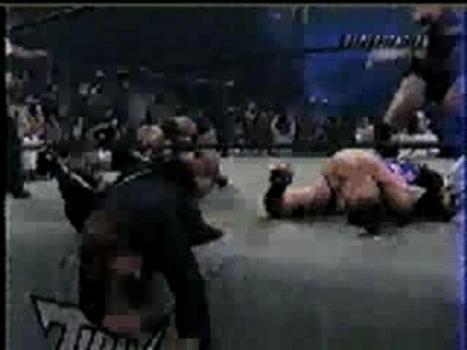 WWE - Goldberg - Triple Spear