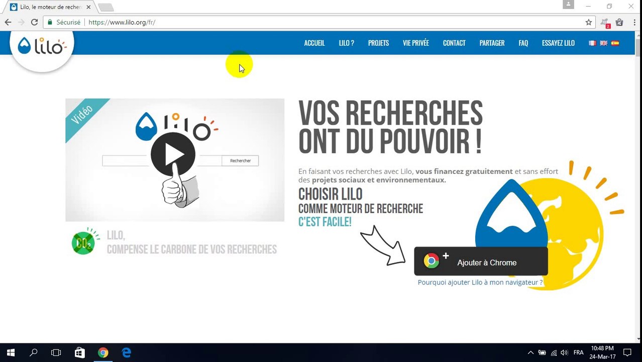 Installer Lilo moteur de recherche (tutoriel)