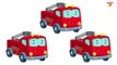 Fire Trucks Numbers | Learn numbers from 1 to 6 | Number Song