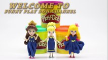 Prettiest Princess Play Doh Dresses - Disney Play-Doh Cinderella, Rapunzel, Belle