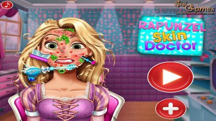 Disney Princess Rapunzel Skin Doctor Games / Cartoon Games for Girls