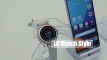 Vu au MWC 2017 - La LG Watch Style