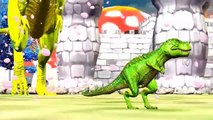 Crazy Gorilla Vs Dinosaurs | Learning Wild Animals Sound 3D Gorilla Vs Dinosaur | Dinosaur