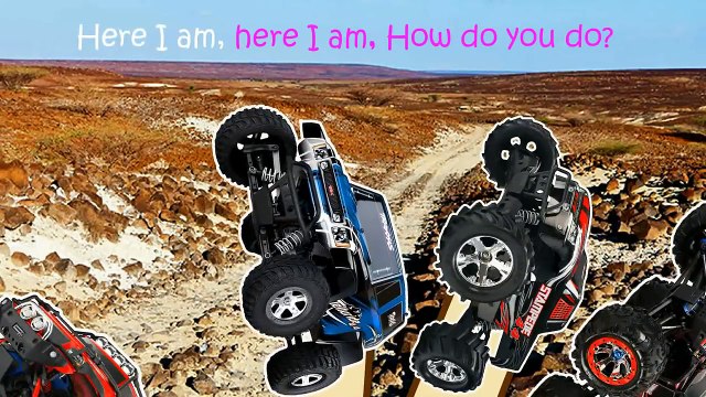 Mega Gummy Bear Crying Crashed with Monster Truck! Finger Family Nursery Rhymes for Kids