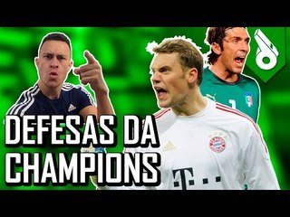 TOP10 - DEFESAS DA CHAMPIONS LEAGUE - FRED +10