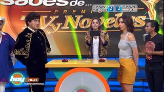 SECCION :QUE TANTO SABES DE LOS ¨Premios TV Y Novelas¨( MEXICO ) Programa HOY TELEVISA 24/03/2017