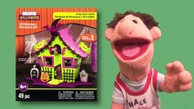 Halloween Houses Long - Timmy Builds Foam 3D Structures