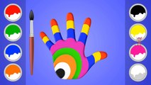 Learn Colors with Body Paint, Colours to Kids Children Toddlers Baby Play Videos