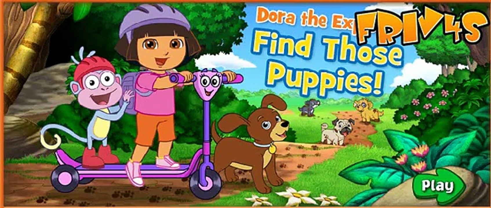 Dora Puppy Adventure | Dora the Explorer - New Game Walkthrough (Based on Cartoon)