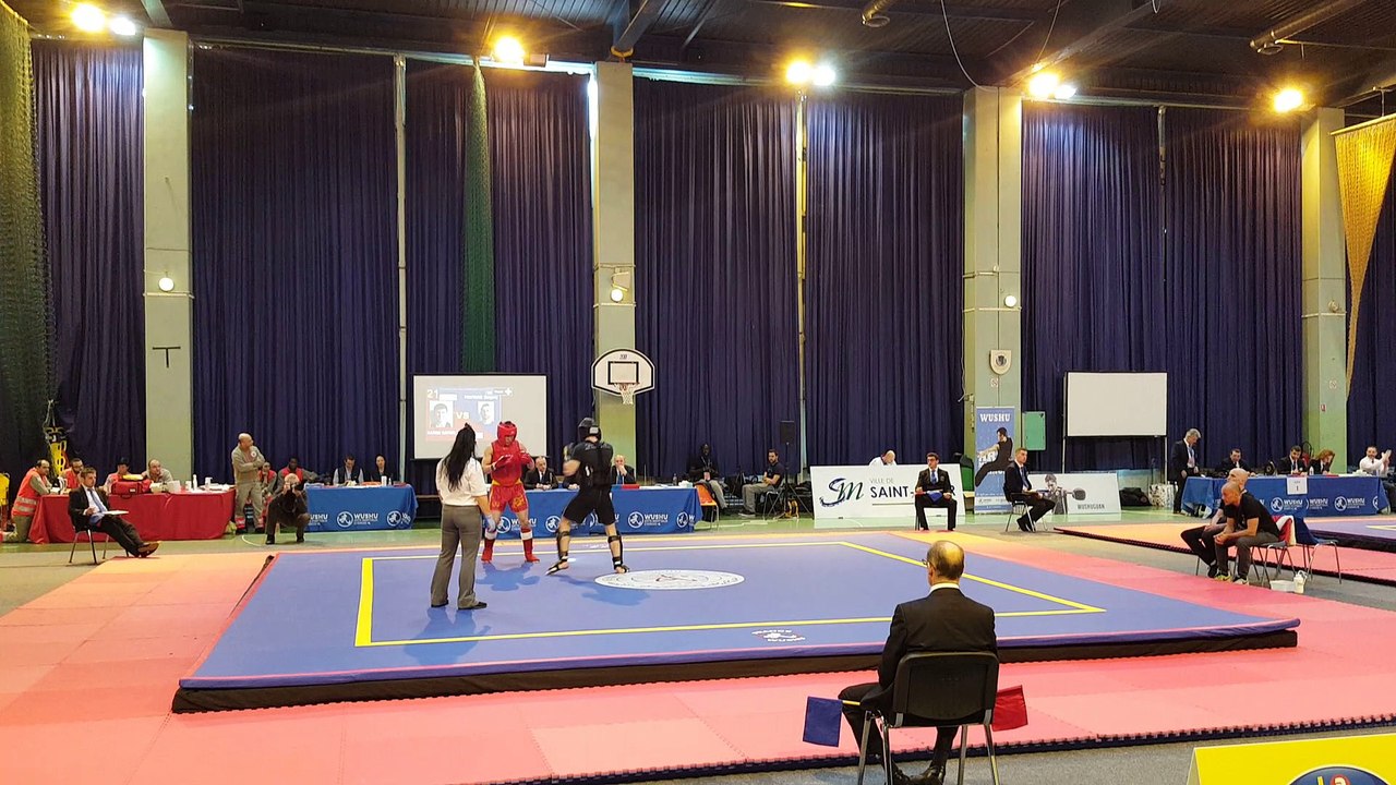 Hamid KARIMI Championnat De France Sanda  2017 Finale Round 1