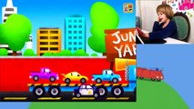 Trucks for Children and kids cartoons spiderman games 2017 Monster truck racing games duck