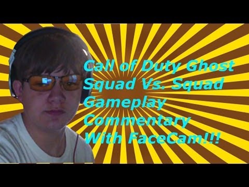 Call of Duty Ghost: Squad vs. Squad Gameplay With Facecam (Xbox One Gameplay)