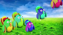 Parrot Finger Family Nursery Rhymes For Children | Parrot Cartoon Finger Family Rhymes For