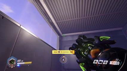 Overwatch: Orisa have a special "inative" animation!!