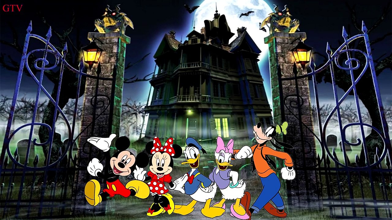 Mickey Mouse Clubhouse Fear House Scary Adventure Finger Family Song!